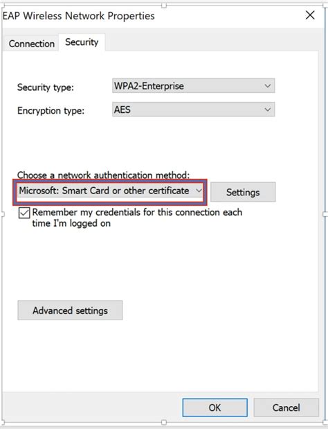 eap-tls wireless authentication use both smart card and computer certificate|windows 11 eap tls configuration.